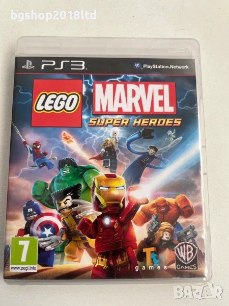 Lego Marvel Super Heroes за Playstation 3(PS3), снимка 1