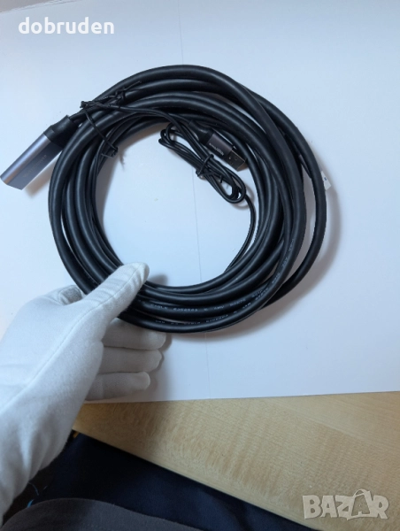 ПРОМО! USB 3.0 Active repeater extender усилвател 5м 5m, снимка 1