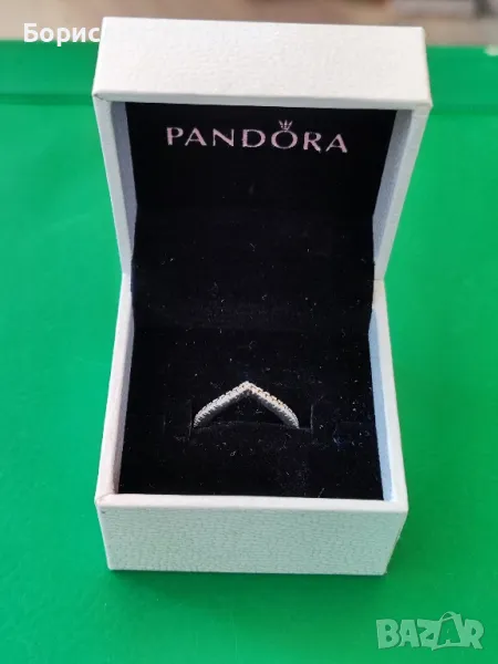 Оригинален сребърен пръстен Pandora ,,мечта,,, снимка 1