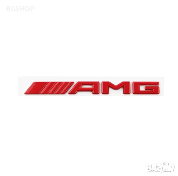 Емблема Mercedes AMG - Red, снимка 1