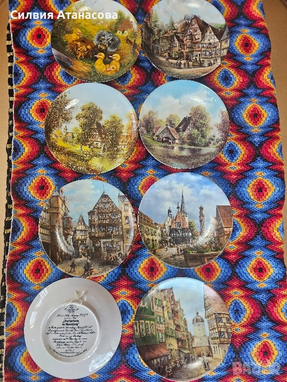 колекционерска чиния Бавария, снимка 1