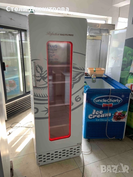 Хладилна витрина Ретро/бял мат/170см, снимка 1