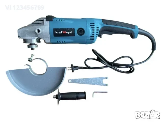 Ъглошлайф KraftRoyal 230мм – 2400W, снимка 1