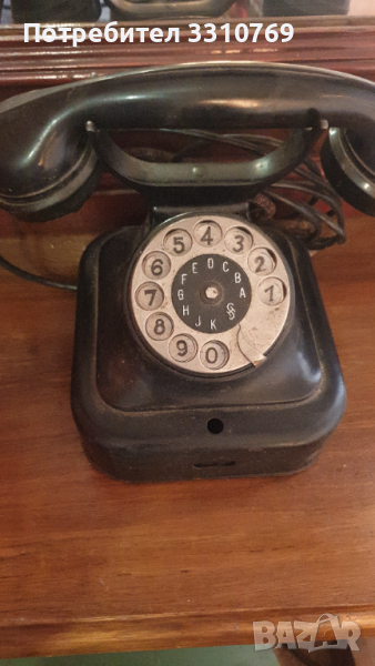 Стар телефон. , снимка 1