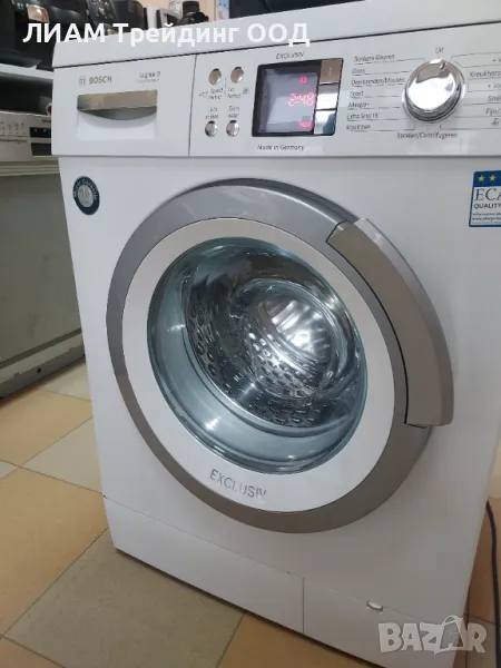 Инверторна пералня Bosch Logixx 9 светещ барабан и на изплащане, снимка 1