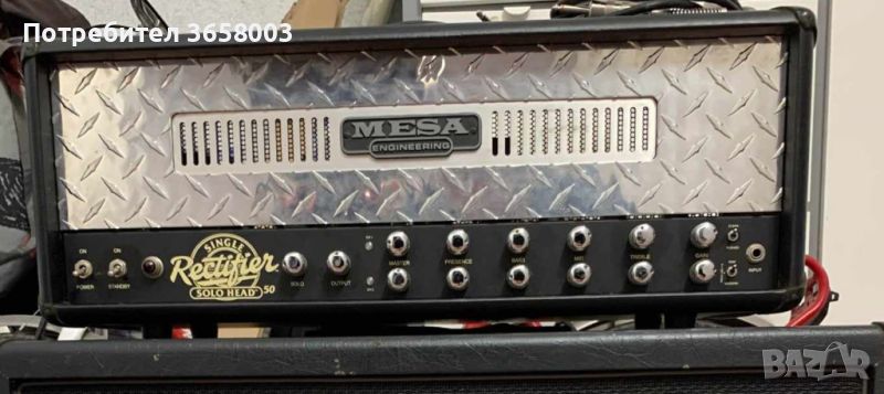 Mesa Boogie Single Rectifier Solo 50 (Series 2) с фуутсуич, снимка 1