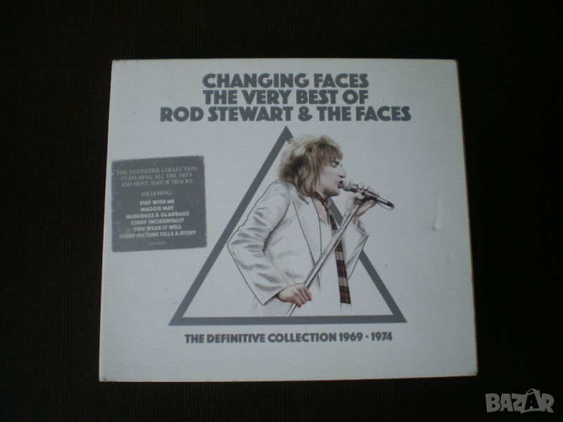 Rod Stewart & The Faces ‎– Changing Faces - The Very Best Of Rod Stewart & The Faces 2003 Двоен диск, снимка 1