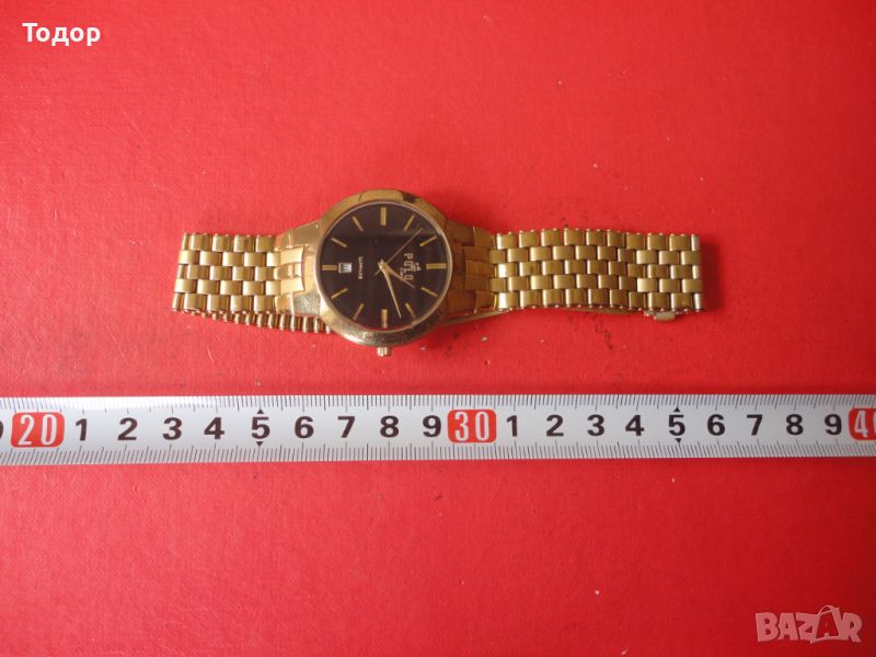 Позлатен часовник Polo Sapphire, снимка 1