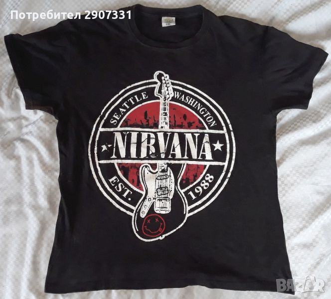 Тениска групи Nirvana, снимка 1