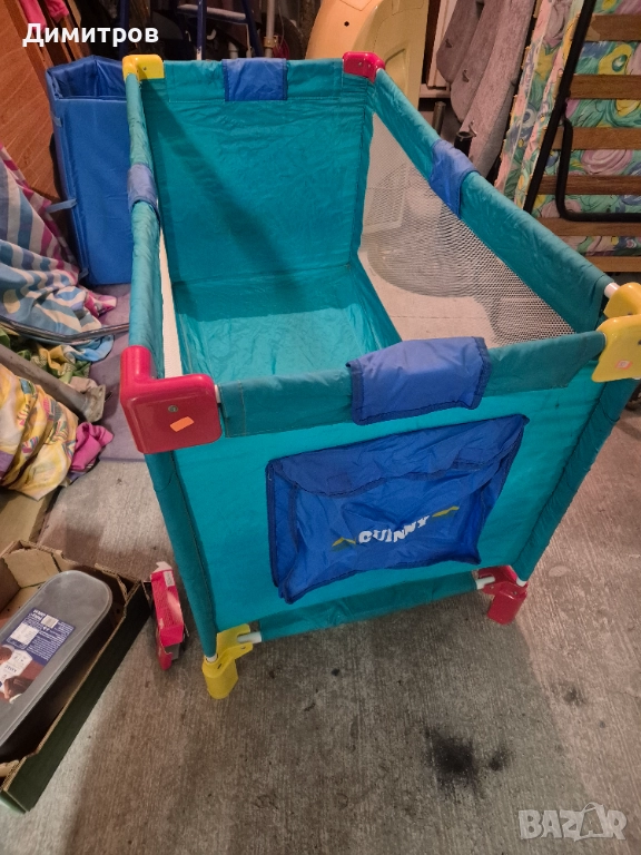 Преносима сгъваема детска(бебешка)кошара, снимка 1