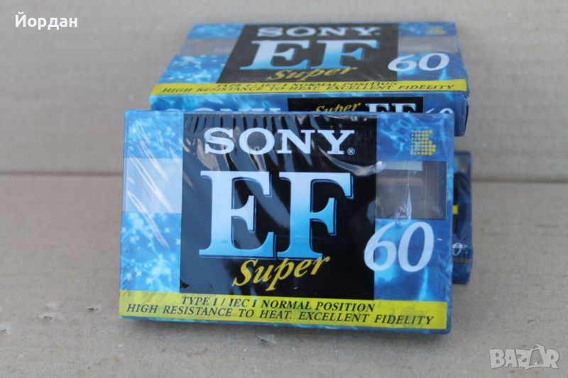 Аудиокасета ''Sony EF 60'', снимка 1