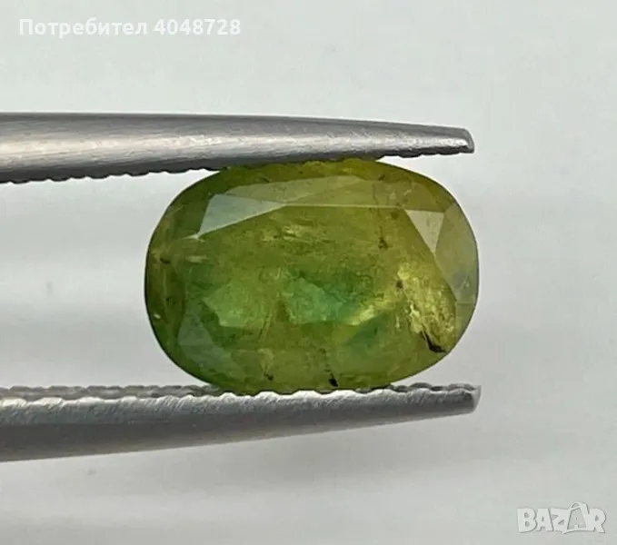 Естествен инвестиционен сапфир 3.28ct., снимка 1