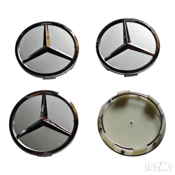 60мм Капачки за джанти за Мерцедес Mercedes-Benz, снимка 1