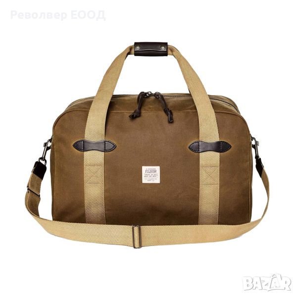 Сак Filson - Medium Tin Cloth Duffle Bag, в цвят Dark tan, снимка 1