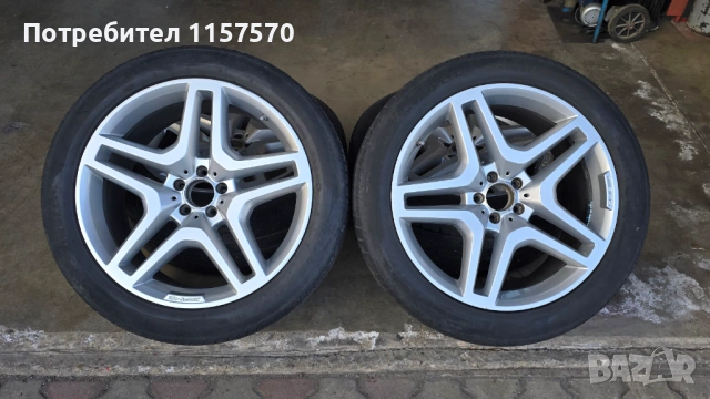 Оригинални джанти с гуми 21 цола за Мерцедес АМГ/ Mercedes AMG 21'', снимка 2 - Гуми и джанти - 53989993