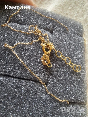 Дамско колие Виктория Голд, снимка 2 - Колиета, медальони, синджири - 51327798