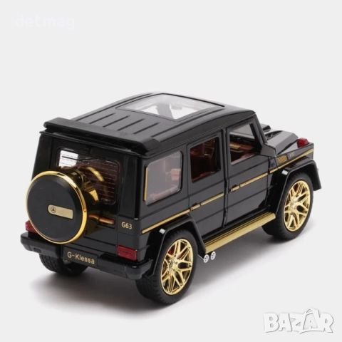 Метална количка MERCEDES G CLASS 63 МАЩАБ 1/24 ПУШЕЩА., снимка 2 - Колекции - 45684778