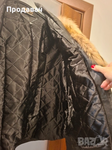 Дамско кожено яке , снимка 3 - Якета - 54258535