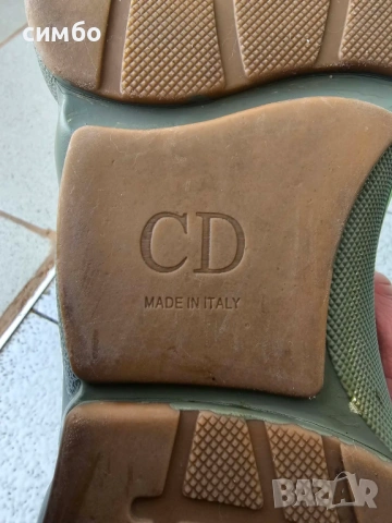 Christian Dior B22 Cream Black Olive Blue , снимка 11 - Маратонки - 54251757