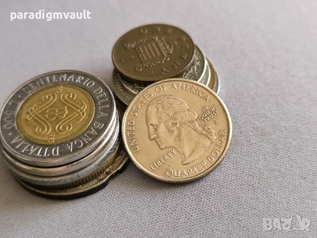 Монета - САЩ - 1/4 (четвърт) долар (Ню Йорк) | 2001г., снимка 2 - Нумизматика и бонистика - 52973651