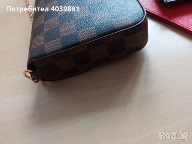 Универсална Стилна Дамска Чанта Louis Vuitton Damier Ebene canvas, снимка 6 - Чанти - 45112468