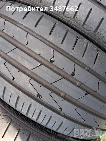 215 45 18. HANKOOK 4броя летни гуми , снимка 4 - Гуми и джанти - 53723744