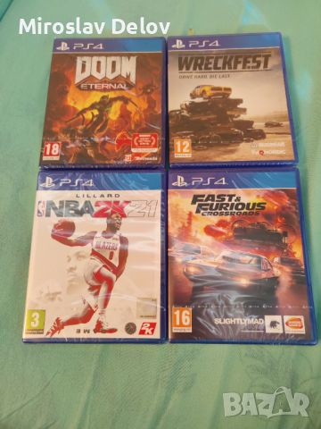Doom, Fast and furious,games PS4, снимка 1 - Игри за PlayStation - 45089478