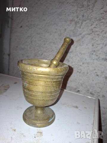 Хаванче бронзово, снимка 2 - Антикварни и старинни предмети - 53257041