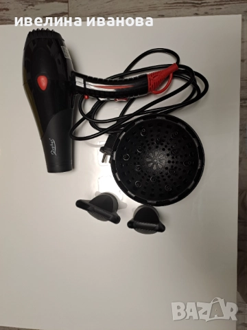 Сешоар за коса Zephyr с приставки и дифузер, снимка 3 - Сешоари - 52531479