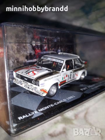 Fiat Abarth 131 Rally Opel Kadett GT/E Rally Monte Carlo 1.43  Eaglemoss . Top  top  models., снимка 4 - Колекции - 46703817