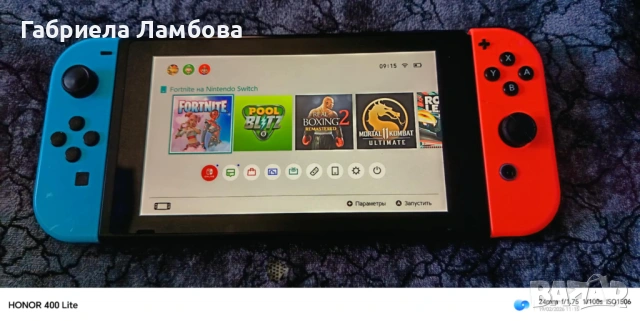 NITENDO SWICH с норамлни следи от употреба 