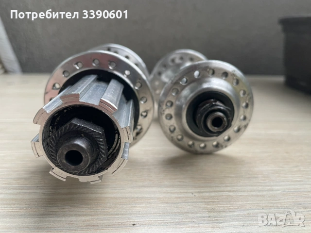 Campagnolo комплект шосейни главини с шлици и QR, снимка 4 - Части за велосипеди - 54190753