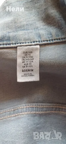 Детско дънково яке H&M, снимка 4 - Детски якета и елеци - 47038168