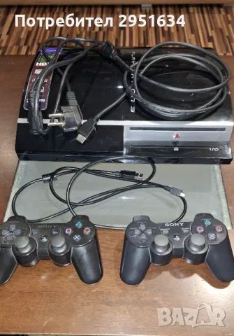 Playstation 3 с два контролера и игри, снимка 2 - PlayStation конзоли - 48491956