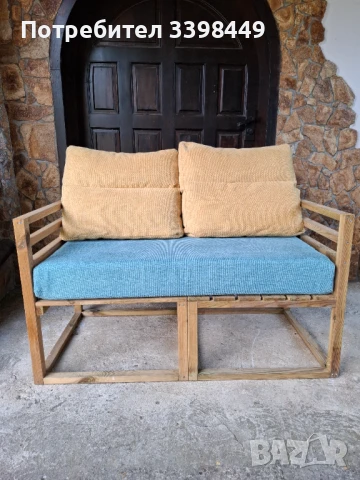 Дървена пейка 