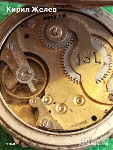 Джобен часовник Liga best centre seconds Chronograph за КОЛЕКЦИОНЕРИ 51752, снимка 9 - Антикварни и старинни предмети - 54078127