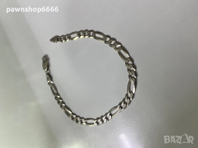 Сребърна гривна 925, снимка 2 - Гривни - 52193919