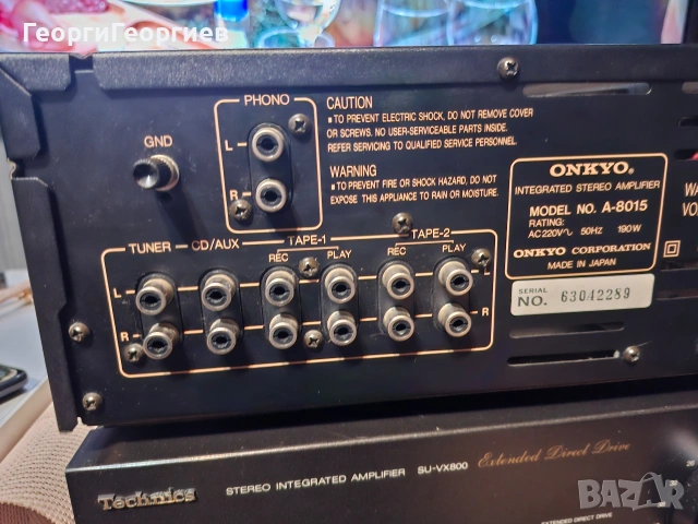 ONKYO A-8015, снимка 7 - Ресийвъри, усилватели, смесителни пултове - 54042971