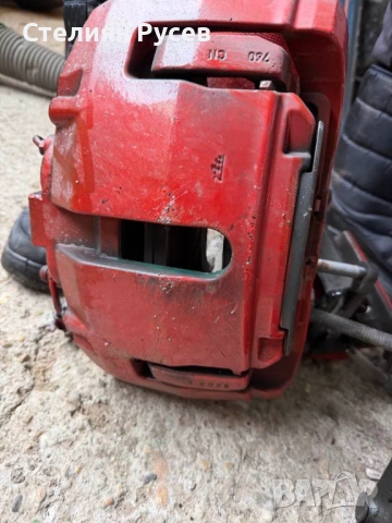 големи спирачни апарати audi a8 s8 d3 5.2 450hp facelift 2009г цена  170 евро общо  дават се двете п, снимка 7 - Части - 53620137