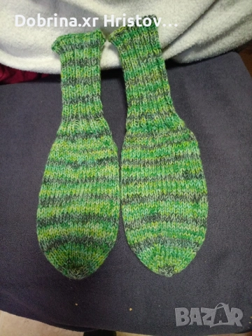 Ръчно плетени вълнени чорапи ном.36 до 47ном