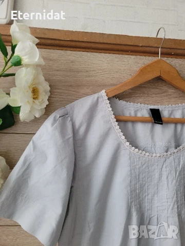 Лятна блузка с бродерии Vero Moda , снимка 2 - Тениски - 51429116