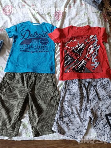 детски летни дрехи 17 тениски и 8 панталони , снимка 6 - Детски комплекти - 45950467