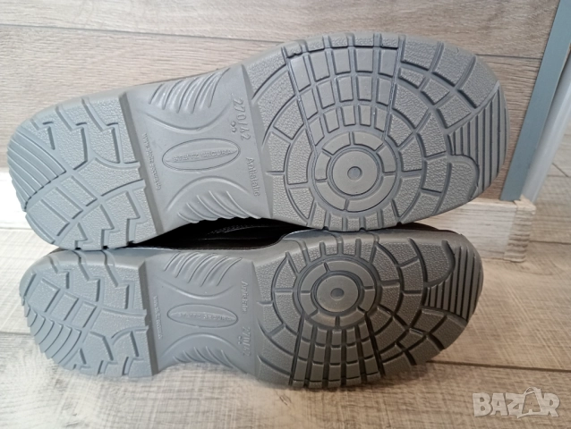 Steitz Secura мъжки кожени обувки с метално бомбе номер 42 , снимка 4 - Мъжки боти - 52040177