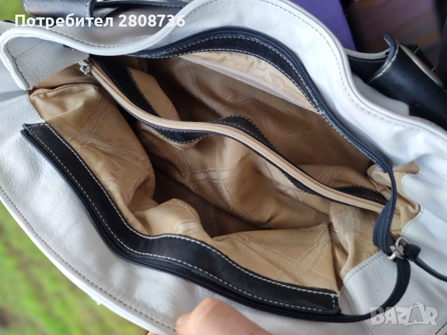 Маркова Италиянска дамска чанта Fabiana от естествена кожа, снимка 2 - Чанти - 52899702