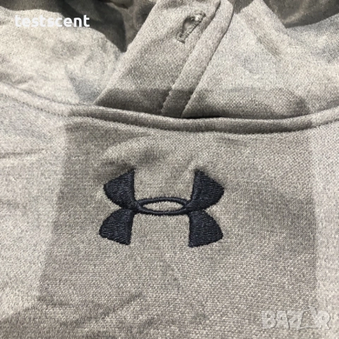 Мъжки спортен пуловер/суичър Under Armour Browning Bucks XL XLarge Grey сив лъскав, снимка 8 - Суичъри - 52967733