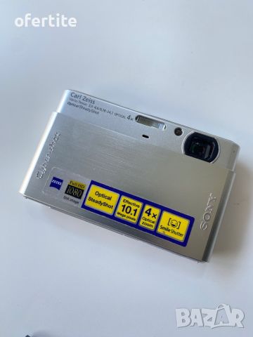 ✅ Sony 🔝 DSC-T77, снимка 2 - Фотоапарати - 46421656
