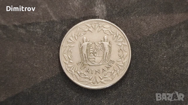 100 цента (Суринам, 1988), снимка 2 - Нумизматика и бонистика - 50705791