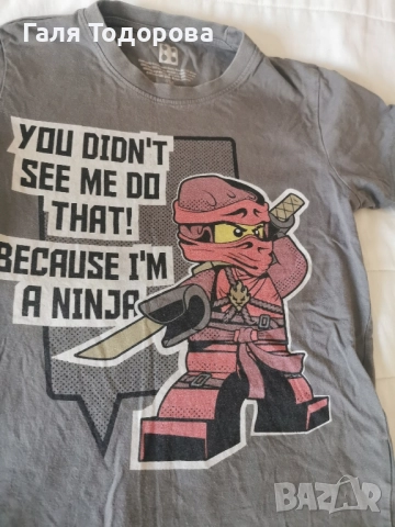 Тениска с къс ръкав момче различни размери 