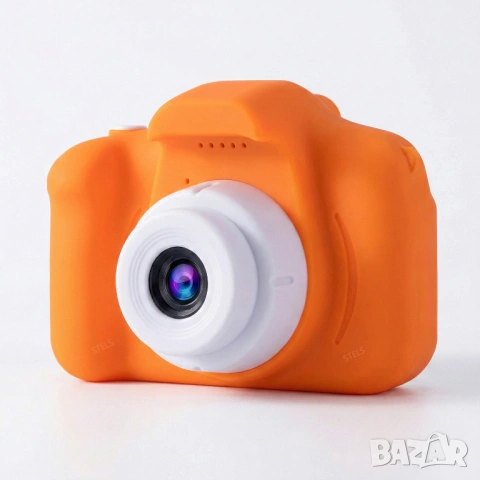 Детски дигитален фотоапарат STELS FunShot W390, Селфи камера, 40MP, Игри, снимка 6 - Фотоапарати - 40175779