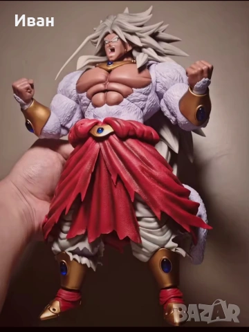 Dragon ball Deluxe /Драконови топки Шедьовър на Броули различни форми на мощта му